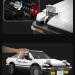 Ae86 Trueno® Initial D RC version | 1324 PCS MOC Building block car (RC version)