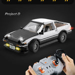 Ae86 Trueno® Initial D RC version | 1324 PCS MOC Building block car (RC version)