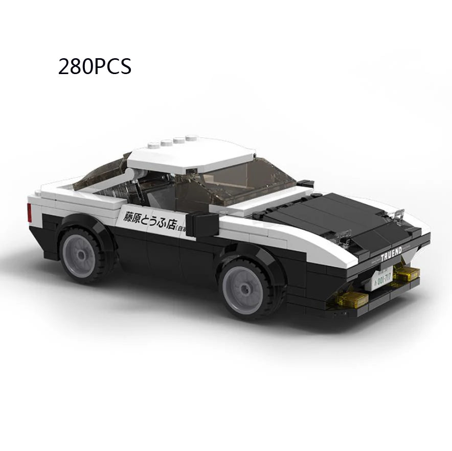 Ae86 Trueno® Initial D RC version | 1324 PCS MOC Building block car (RC version)