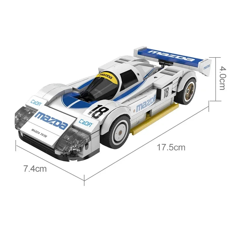 787B® | 242 PCS MOC Building block car